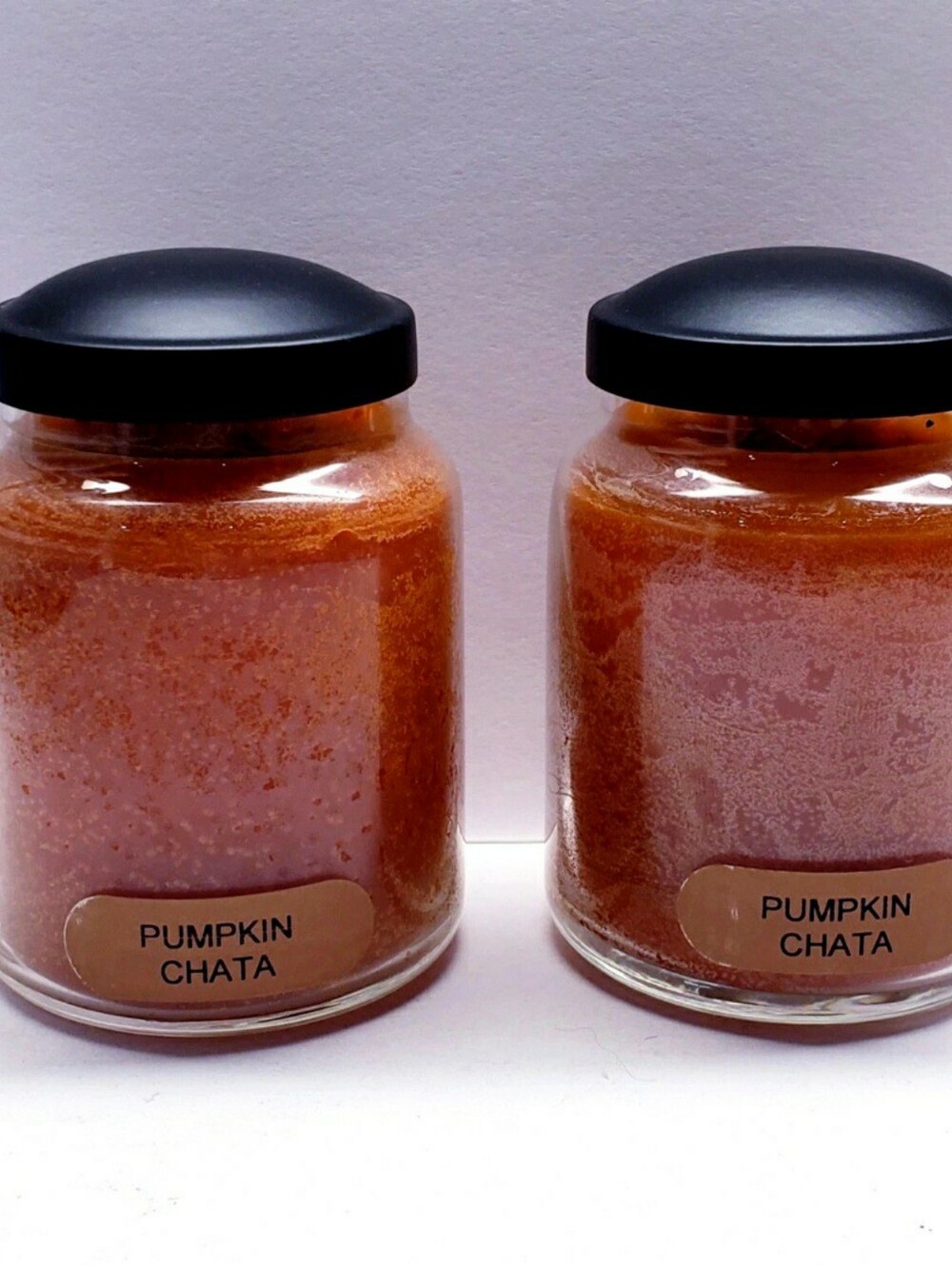 PUMPKIN CHATA -A Cheerful Giver strong Scented Single Wick Candle, 6 oz - 2 pcs